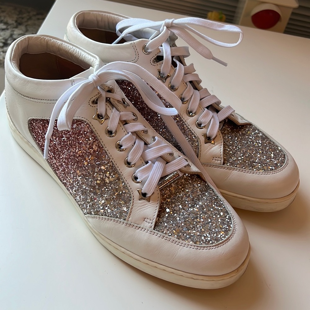 Jimmy Choo sneakers. 9.5